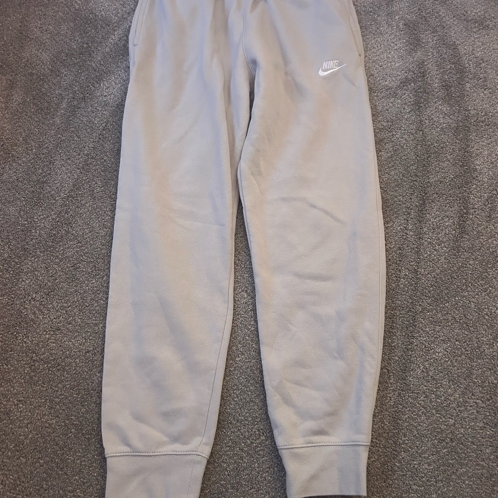 Nike Kids Light Gray Sweatpants